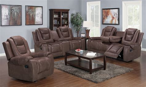 New era furniture - WELCOME to "HOUSTON" Material: FabricColor: Dark Grey Reclining Sofa with Drop DownReclining Loveseat with ConsoleSwivel Glider Recliner